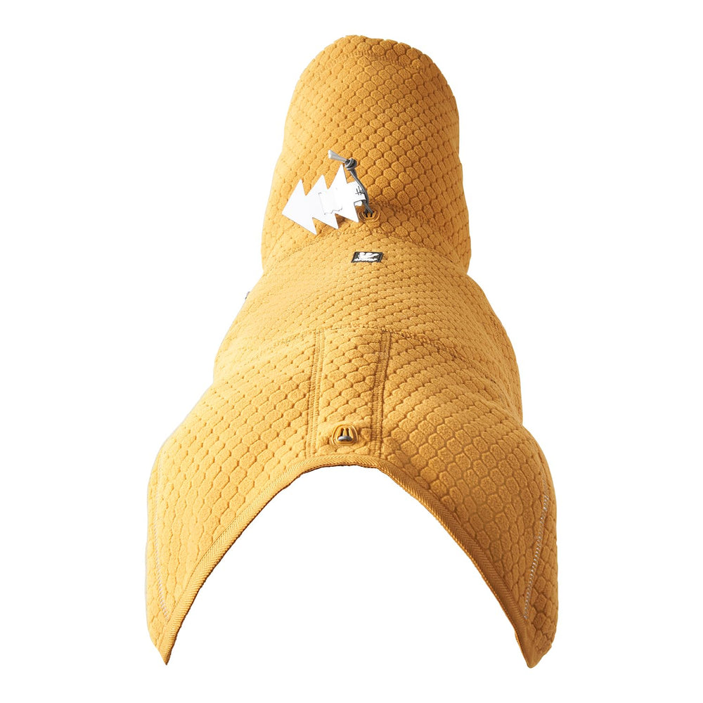 Hurtta Warming Midlayer ECO Desert back-length adjustable for a personalized fit