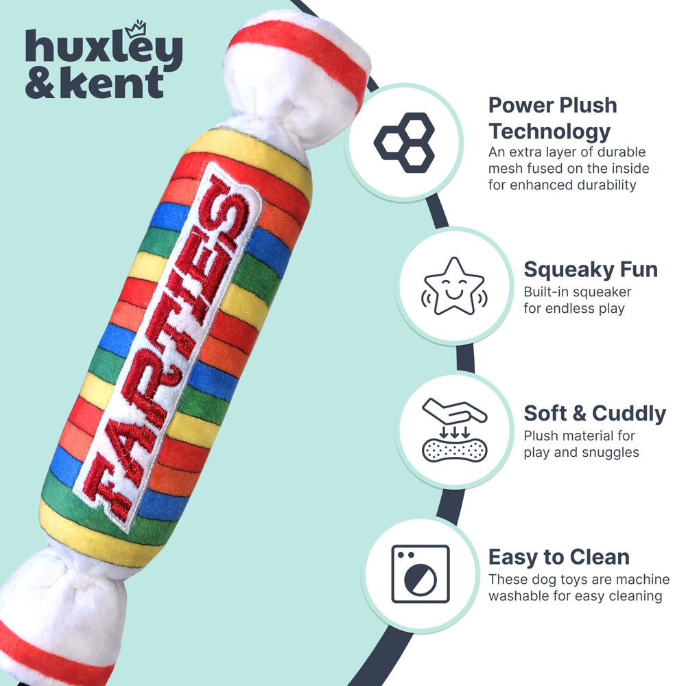 Huxley & Kent Farties small dog toy ideal for indoor play.