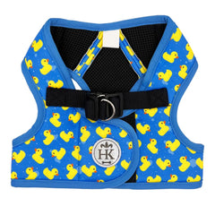 Huxley and Kent Hudson Lucky Ducky step-in harness shows reflective strips for nighttime safety