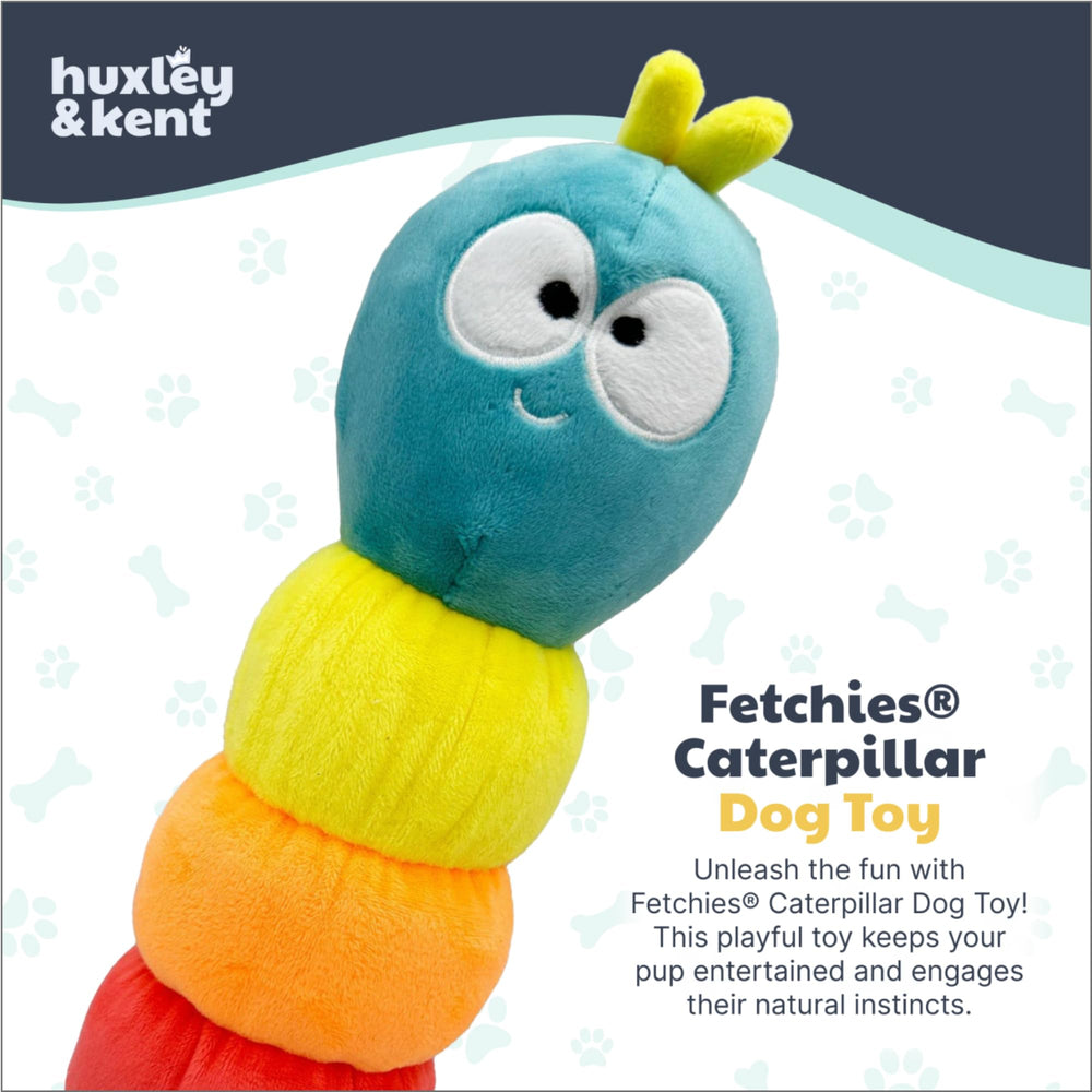 Huxley & Kent Power Plush Caterpillar mesh durability for tougher play.