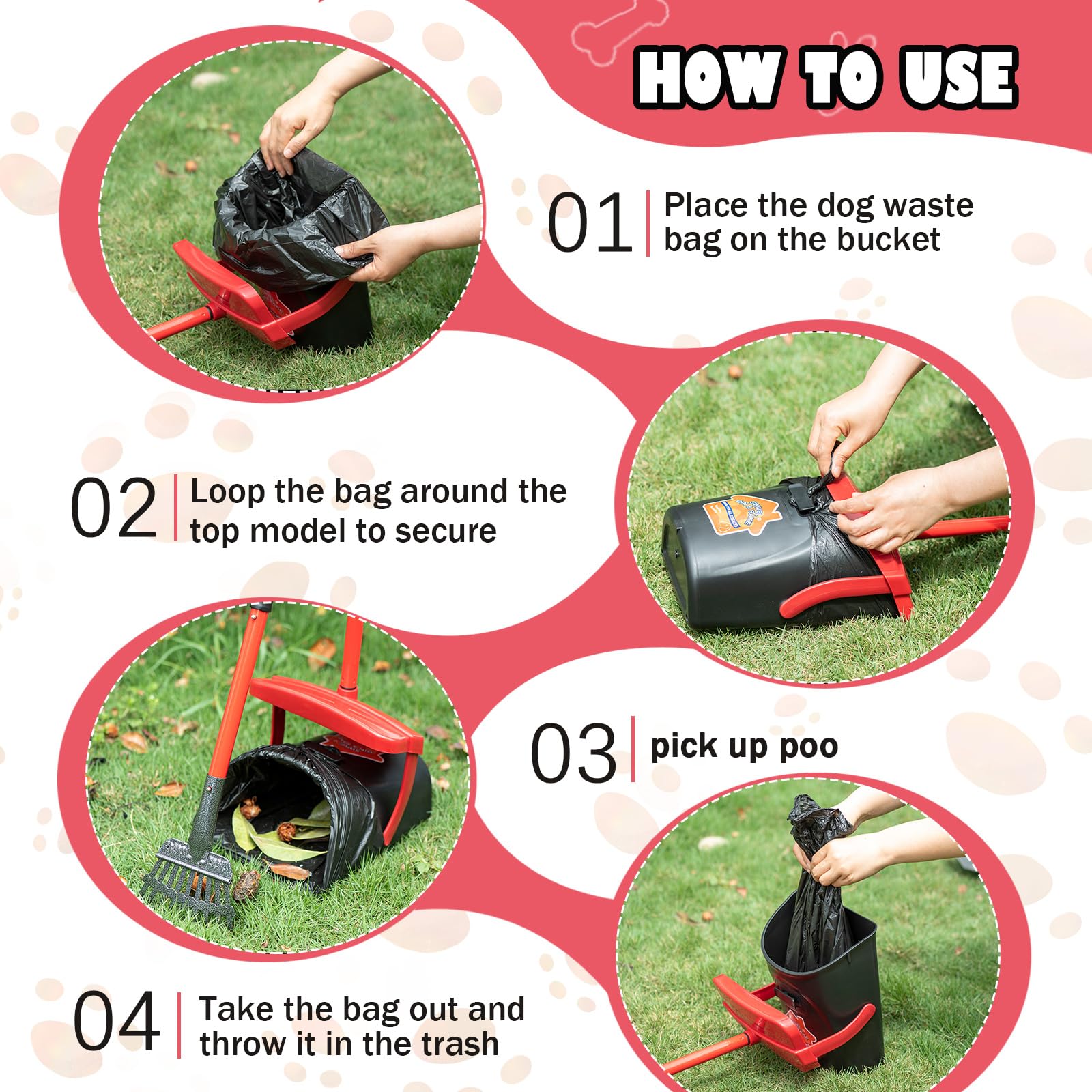 HUZSV compact storage keeps the scooper ready for car or bag clip.