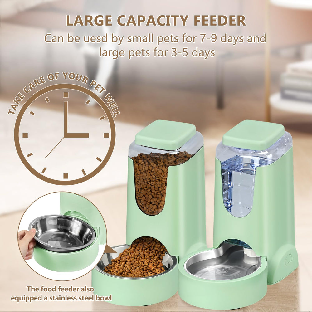 HWONMTE removable stainless steel bowl shown for hygiene and durability