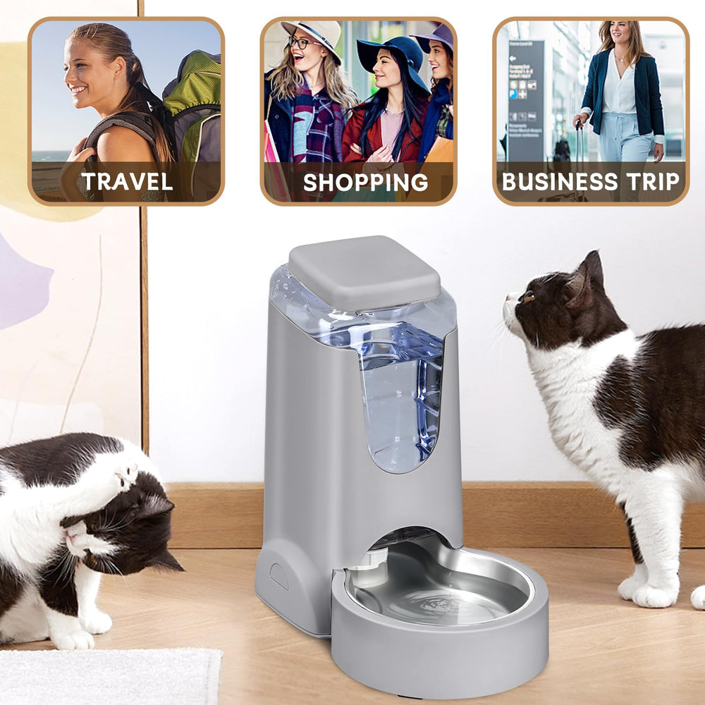 HWONMTE transparent storage bottle lets you monitor supplies at a glance.