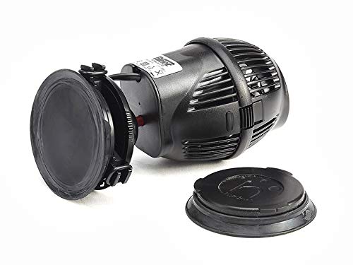 Hydor Koralia Evolution sphere joint shows directional flow control for precise movement.