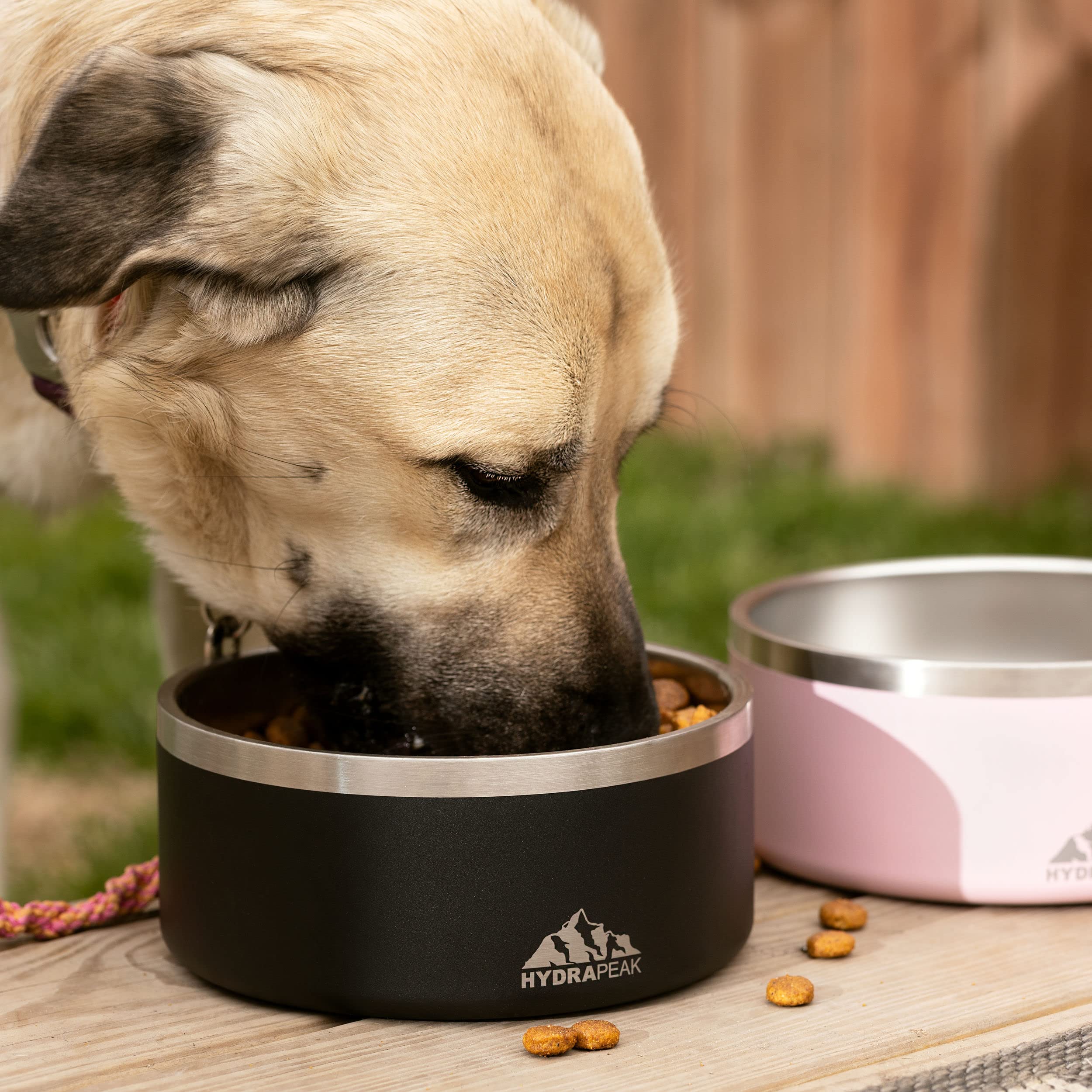 Hydrapeak dog bowl 64oz capacity handles large dogs and multi-dog households.