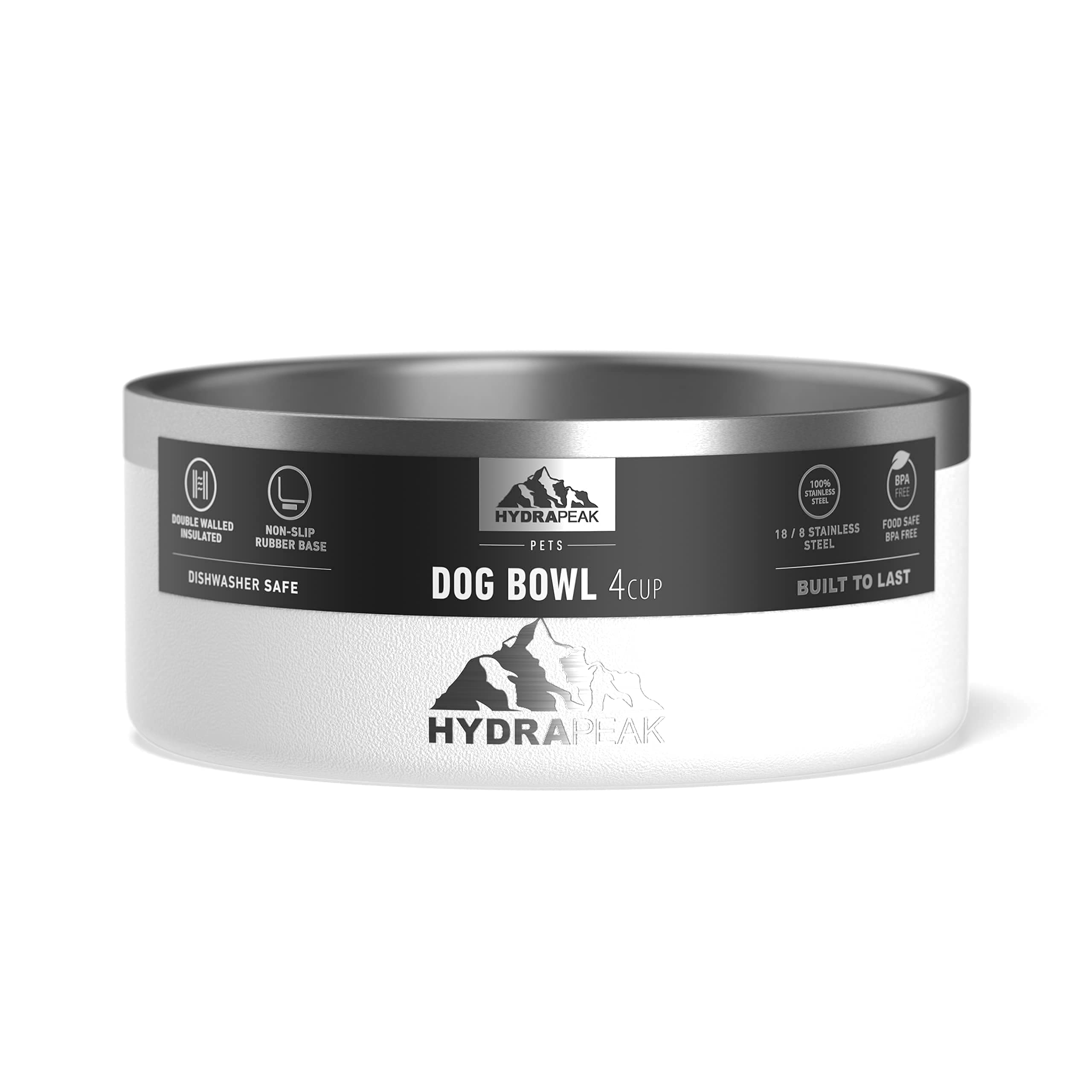 Hydrapeak dog bowl ideal for outdoor adventures with rugged durability.