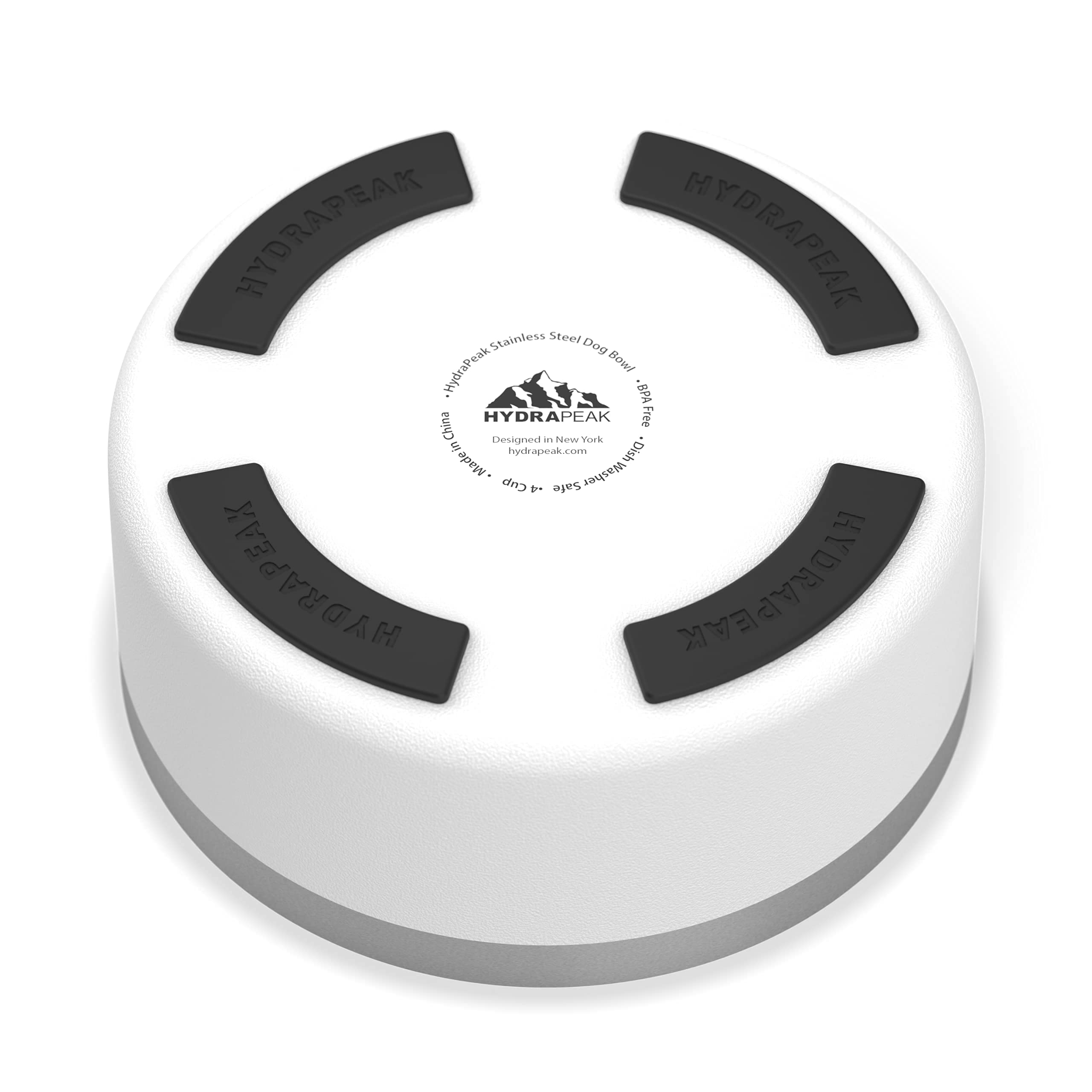 Hydrapeak dog bowl features dishwasher-safe design for easy cleaning after meals.