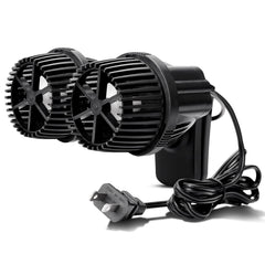 Hygger 4200GPH double-head pump mounted for strong, wide-flow circulation.