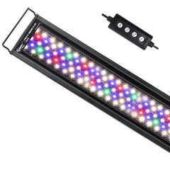 Hygger Advanced LED Aquarium Light full-spectrum 6500K enhances plant growth and fish colors