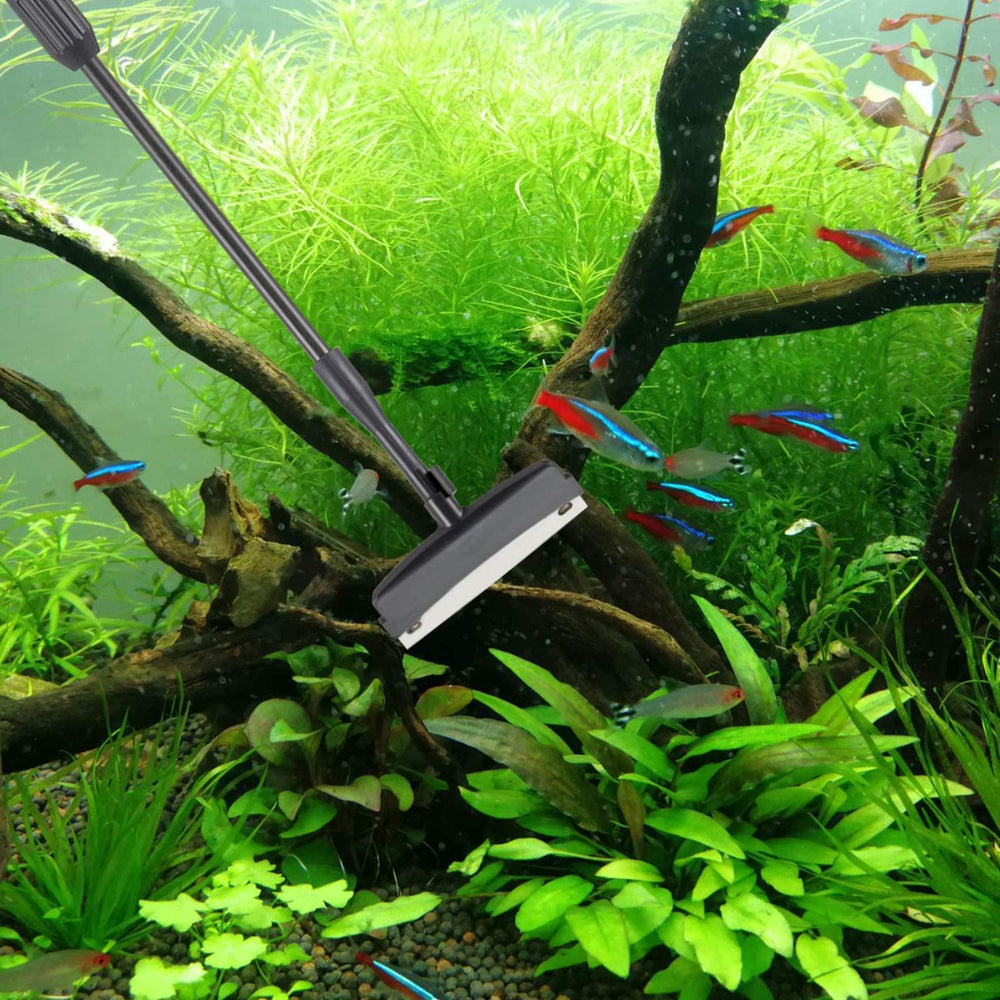 hygger algae scraper attachment cleans tough film from glass