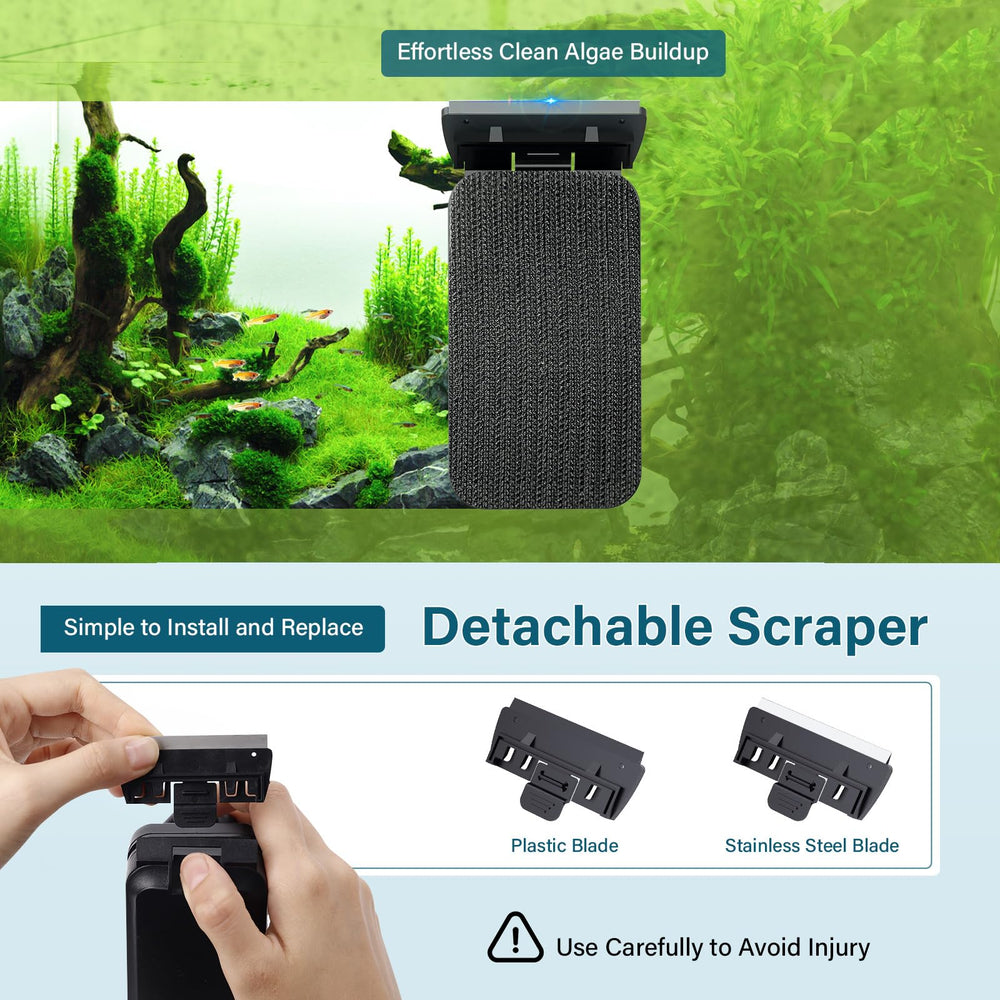 Hygger Floating design prevents loss by rising to the surface