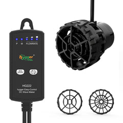 hygger aquarium wave maker with three outlets enables versatile current for 5-10 gallon tanks