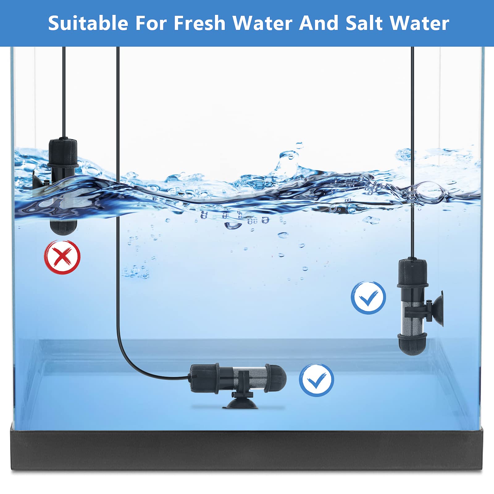 hygger betta heater external controller lets you adjust temp safely