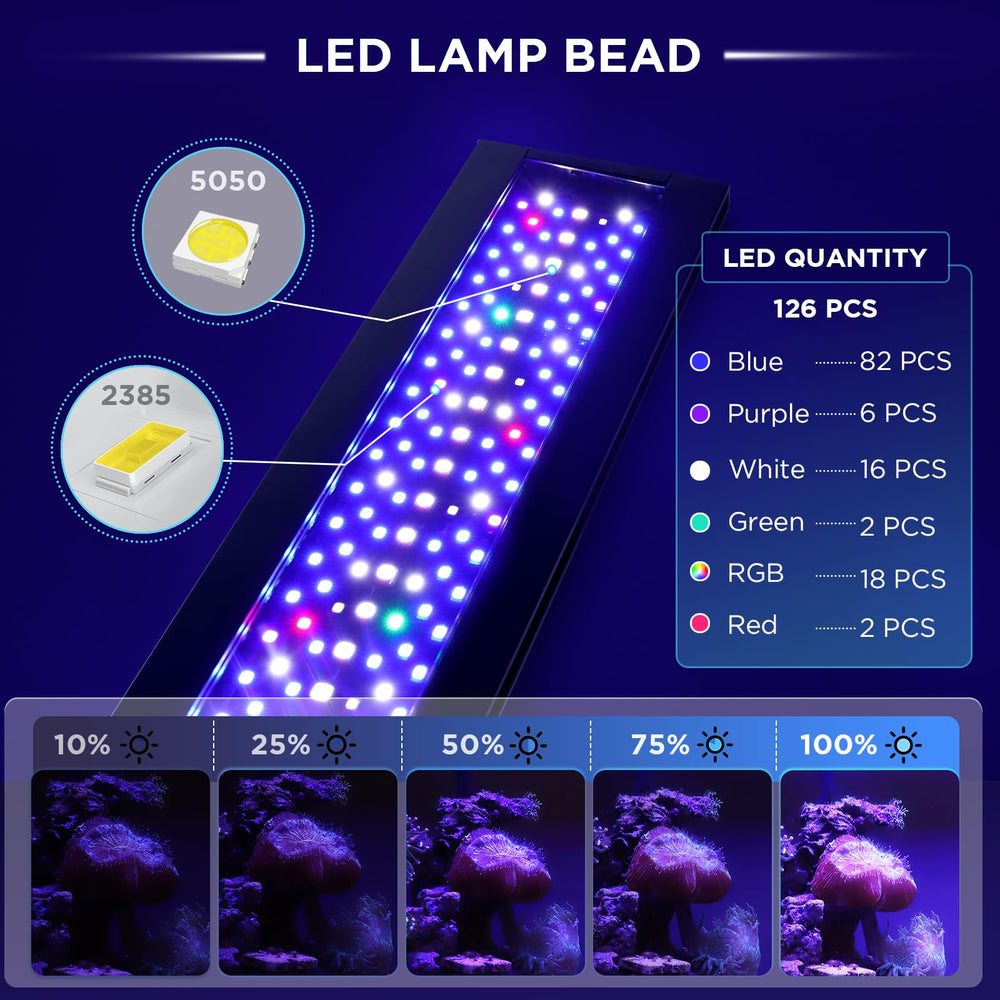 Hygger Clip-On Moonlight LED offers gentle blue night glow for nocturnal viewing