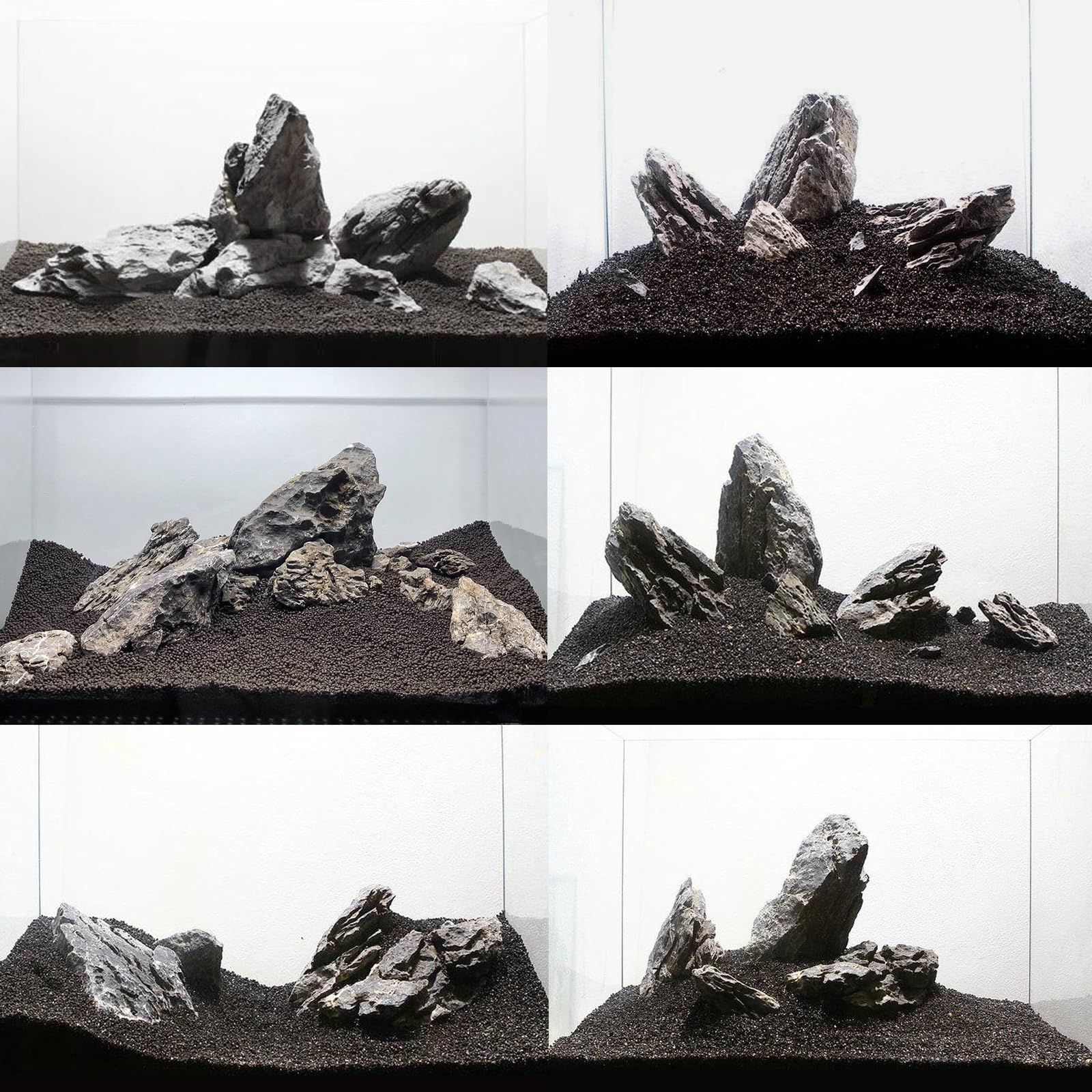 Hygger CO2 Seiryu rock driftwood pairing enhances natural underwater scenes.
