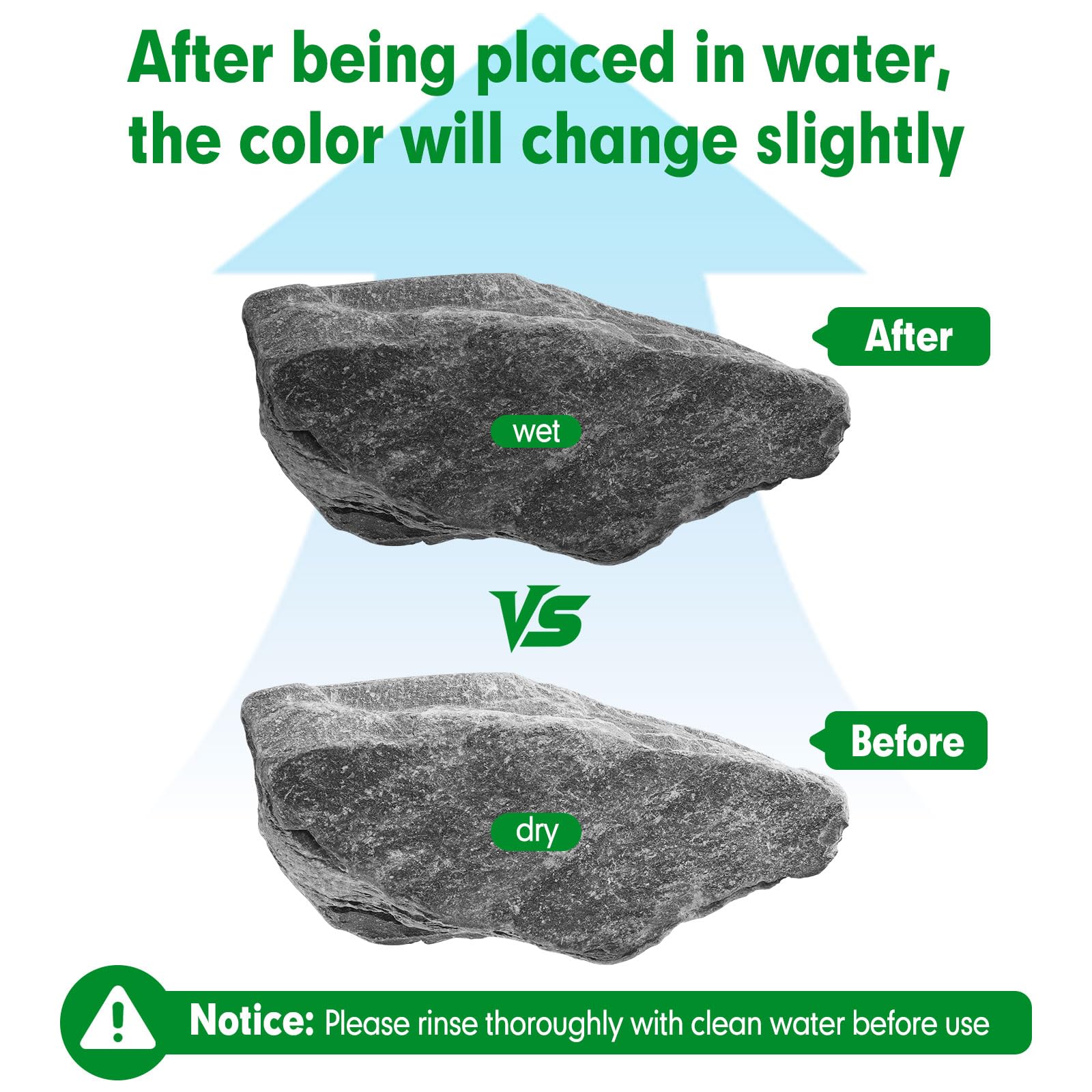 Hygger CO2 slate stones varied-size-set enables creative layouts and bridge-building.