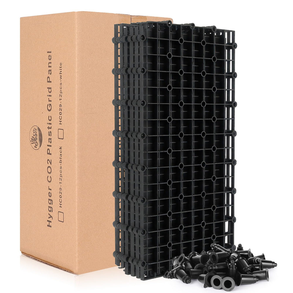 Hygger CO2 tank separation grid use-case in fish tank layout.