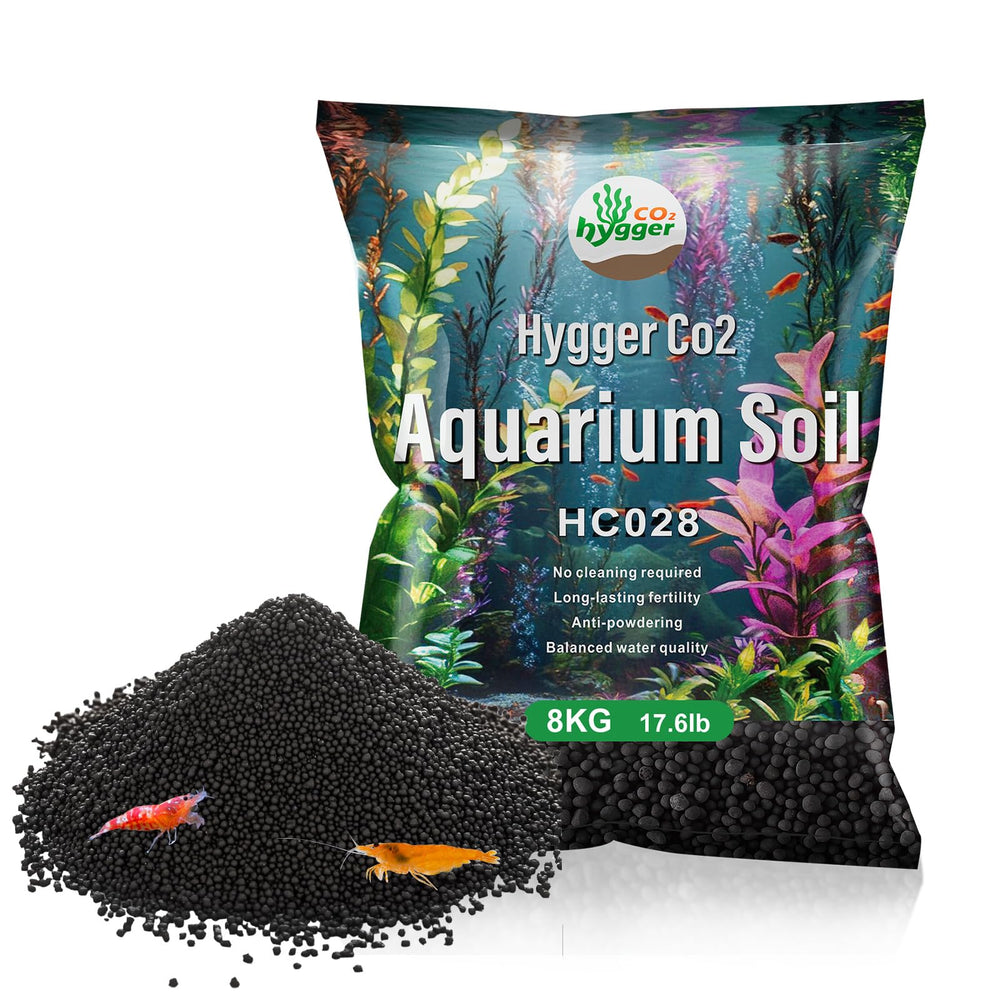 Hygger CO2 Upgraded Aquarium Soil package enables quick-start planted tanks.