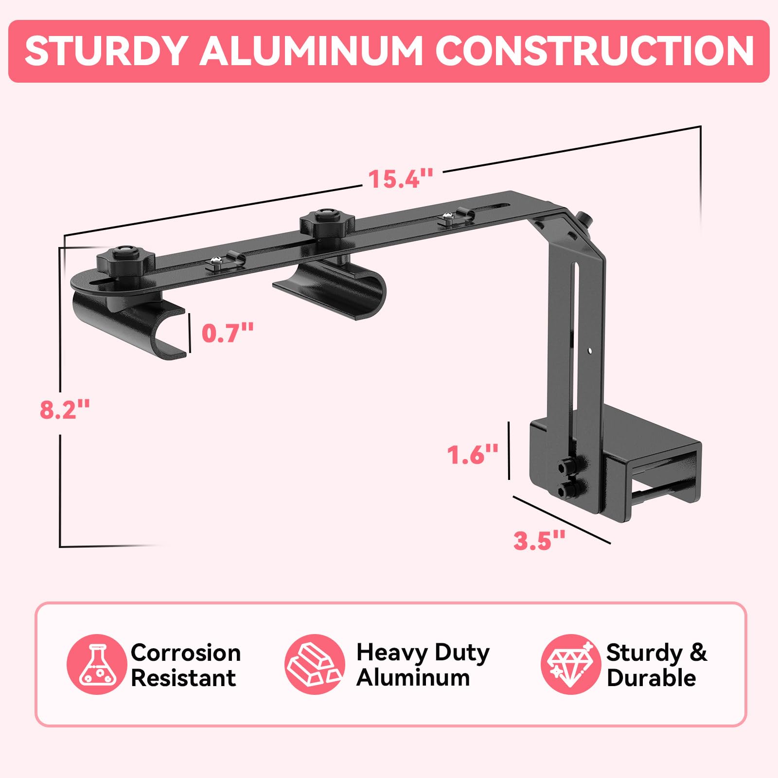 Hygger easy clip-on installation for rimmed or rimless tanks