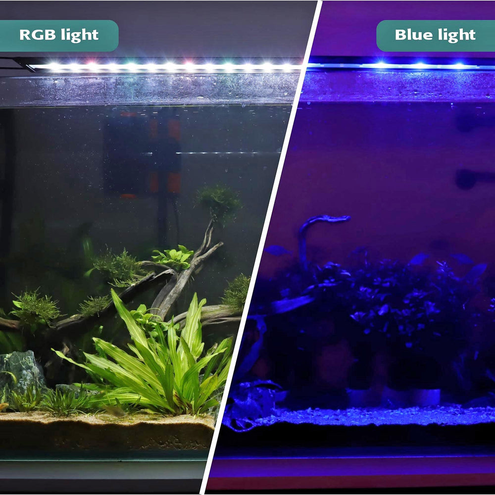 hygger easy install with adjustable brightness and multiple modes