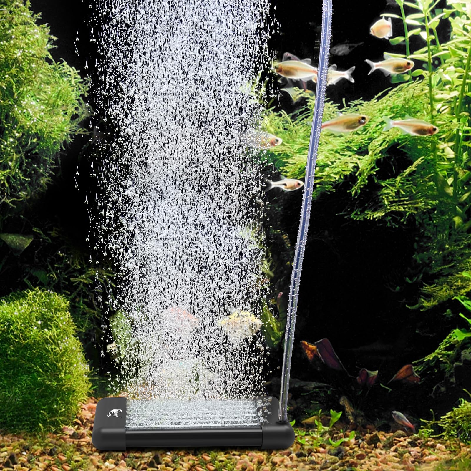 hygger eva-material air stone delivers safe, durable aeration