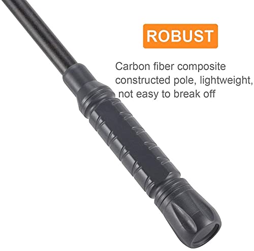 hygger fish net cleaning tool captures debris during maintenance