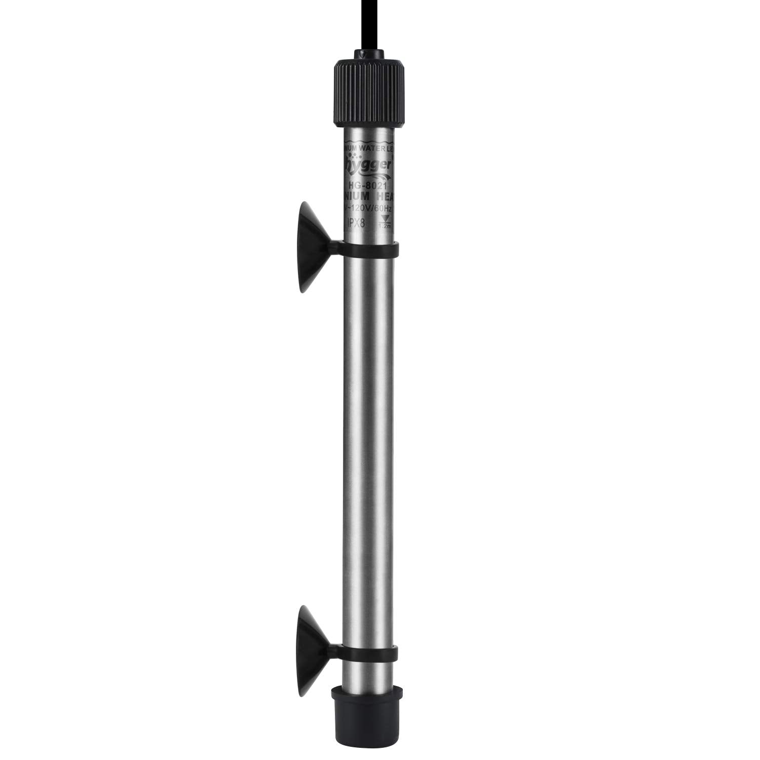 Hygger in-tank installation shows straightforward setup with secure placement.