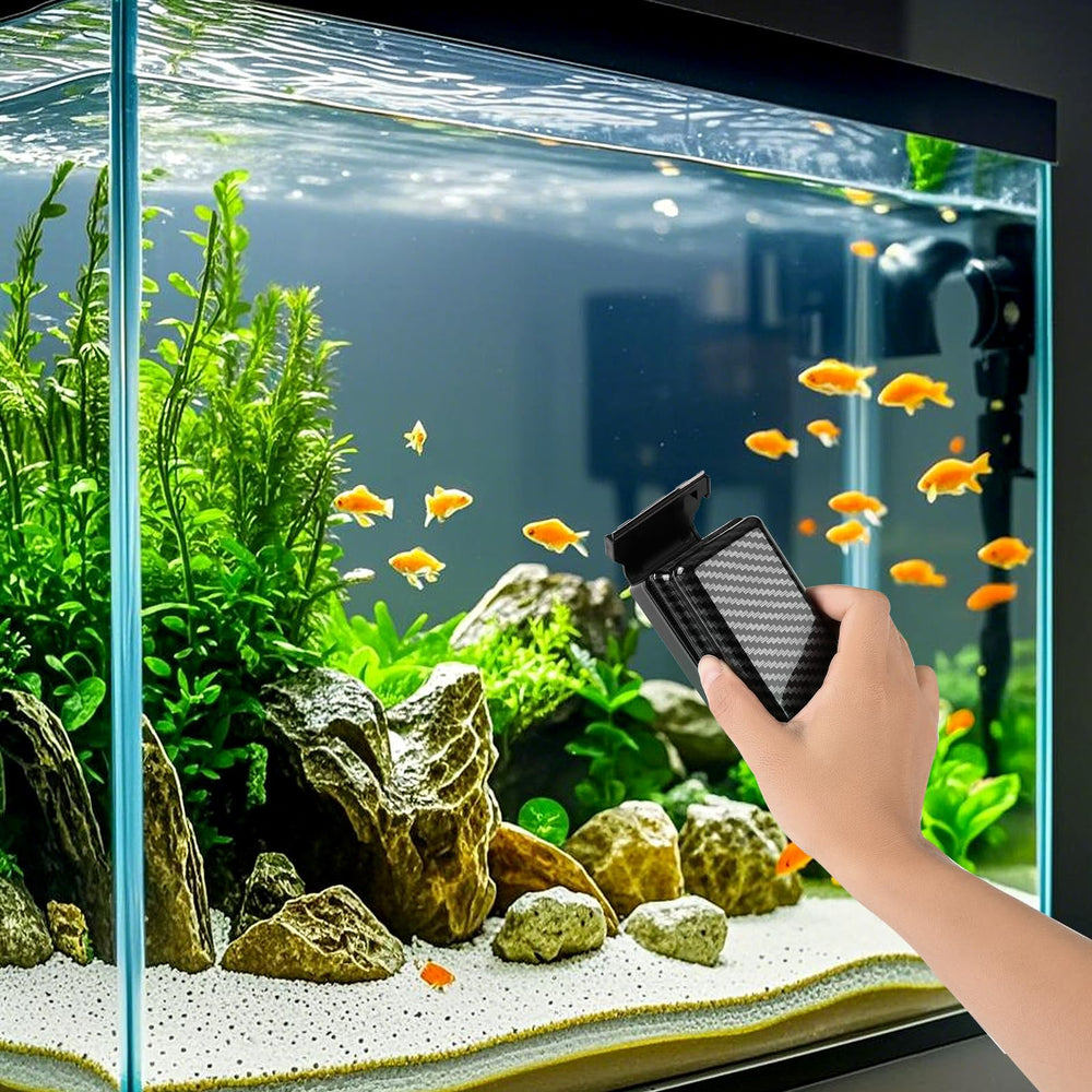 Hygger two-sizes M and L fit varied tank glass thickness for versatile cleaning