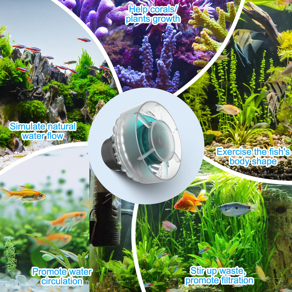 Hygger Mini Wave Maker DC12V adapter ensures safe aquarium power.