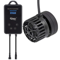 hygger mini wave maker front view highlights compact size for versatile tank placement and improved water movement