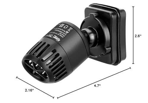 hygger Mini Wave Maker quiet operation minimizes tank noise