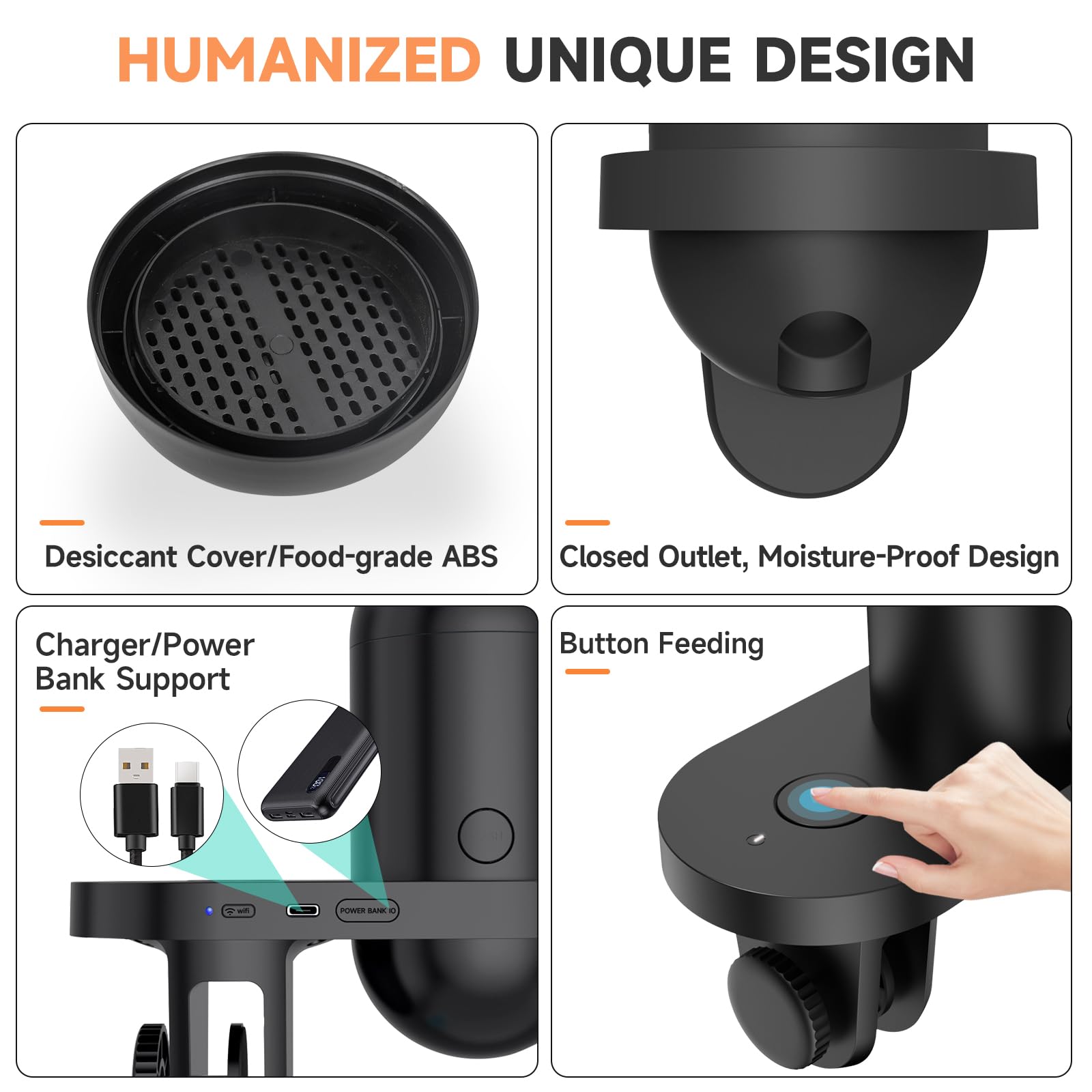 Hygger WiFi feeder clip-base-install shows versatile mounting for open or closed tanks.