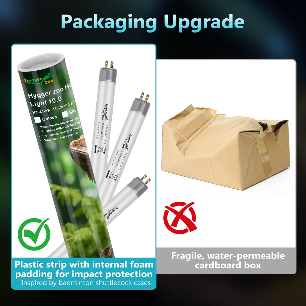 Hygger Zoo 3-pack packaging for reptiles and amphibians