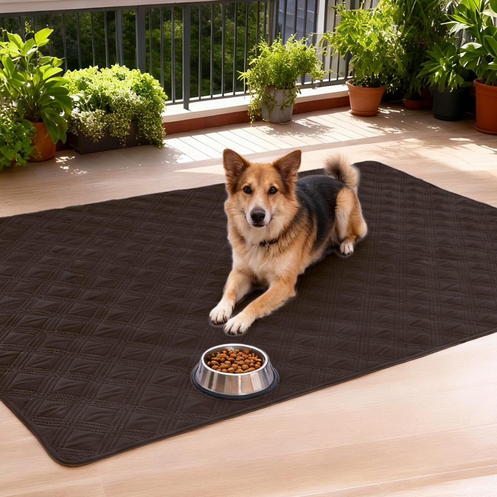 hyha 68x82 inch waterproof blanket provides generous coverage for beds and sofas
