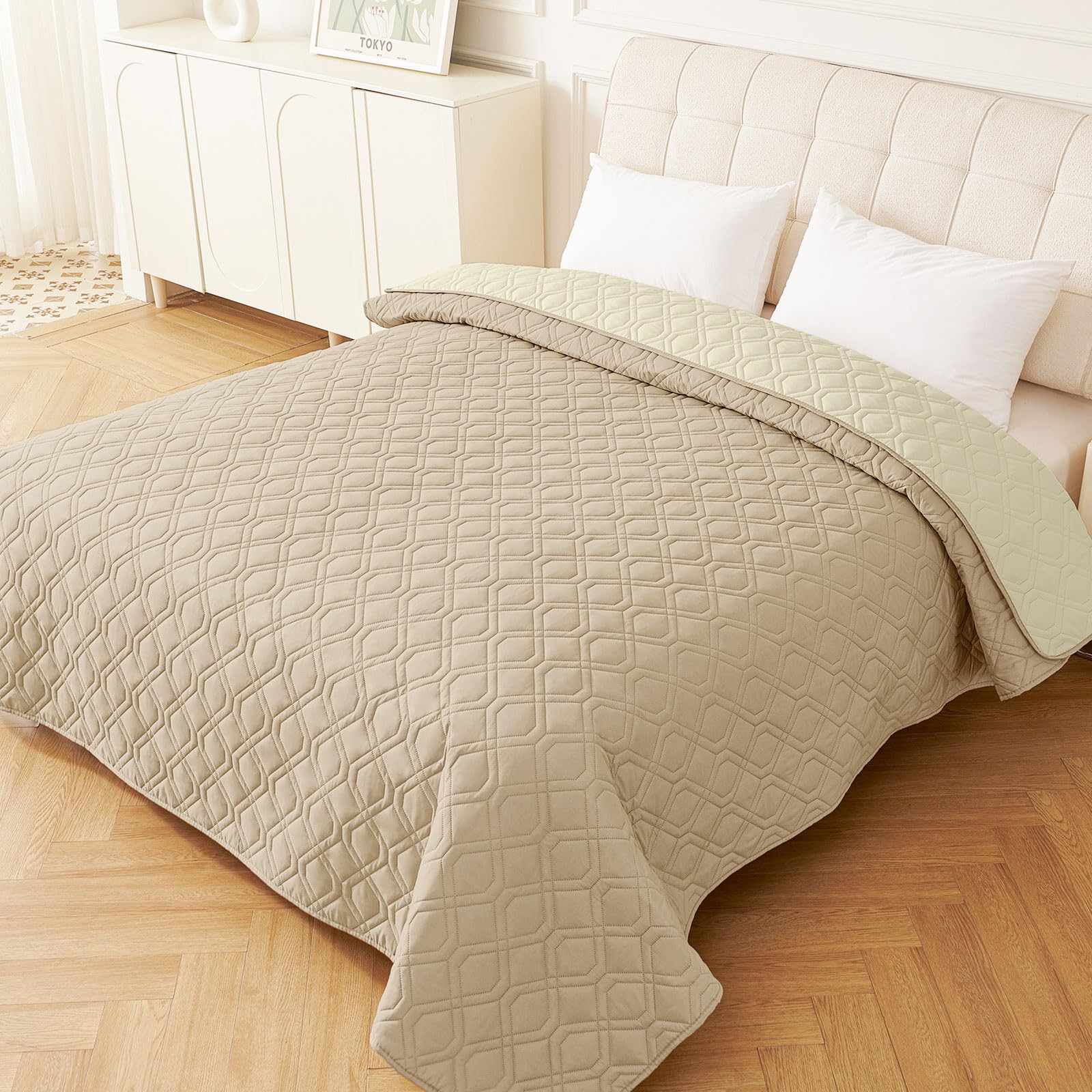 hyha couch cover blanket durable double-layer design for long-lasting use