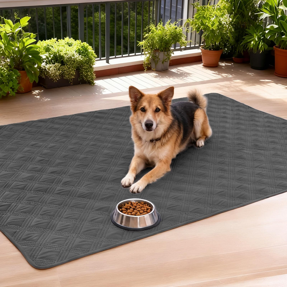 hyha dimensions 68x82 dog blanket in dark grey