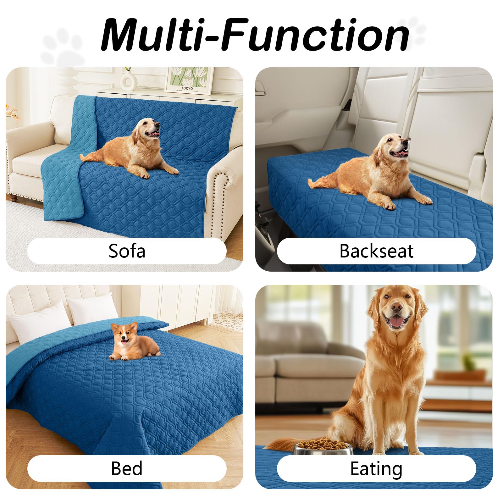 hyha dog blanket easy-care machine washable at 86 degrees
