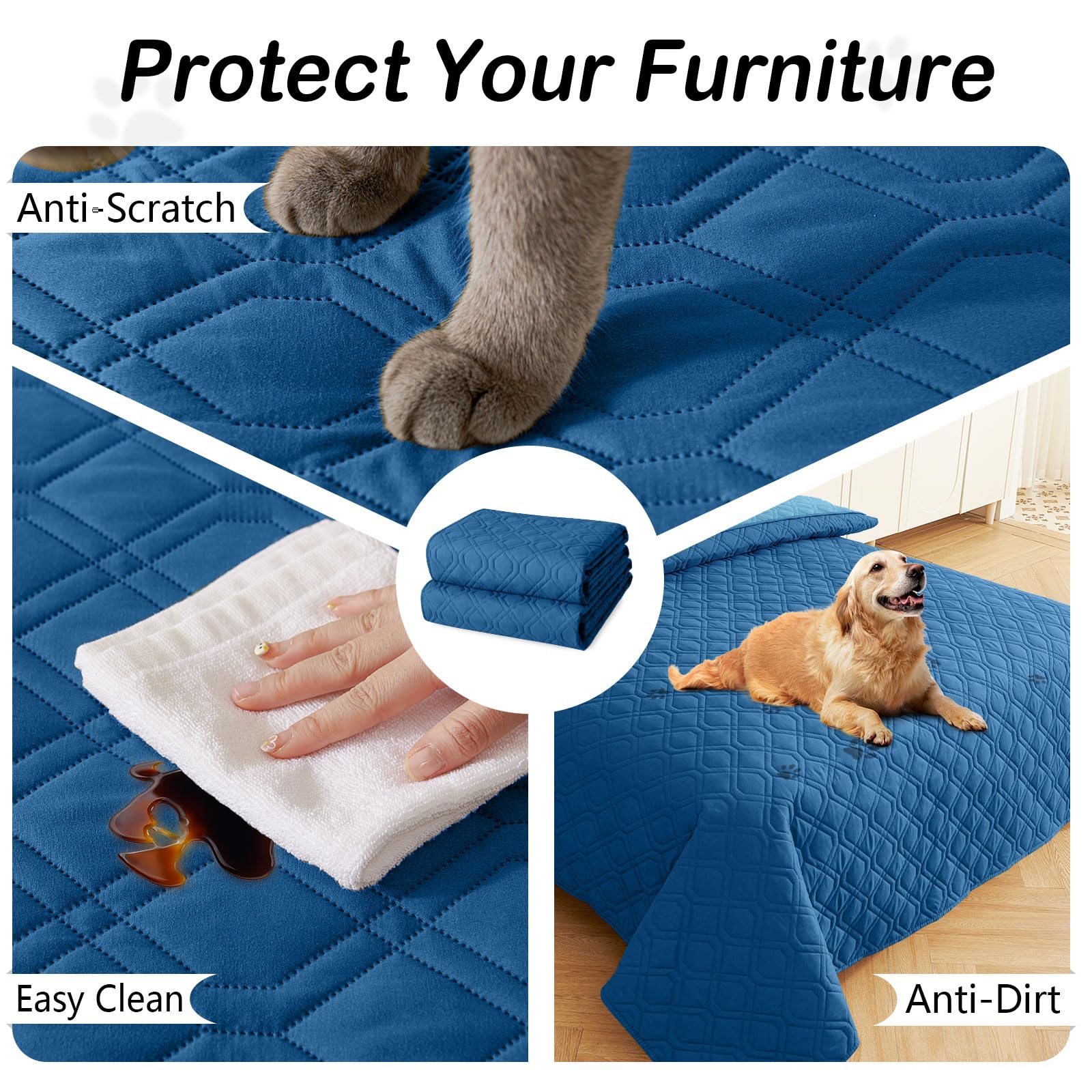 hyha dog blanket in car for clean, quick pet travel