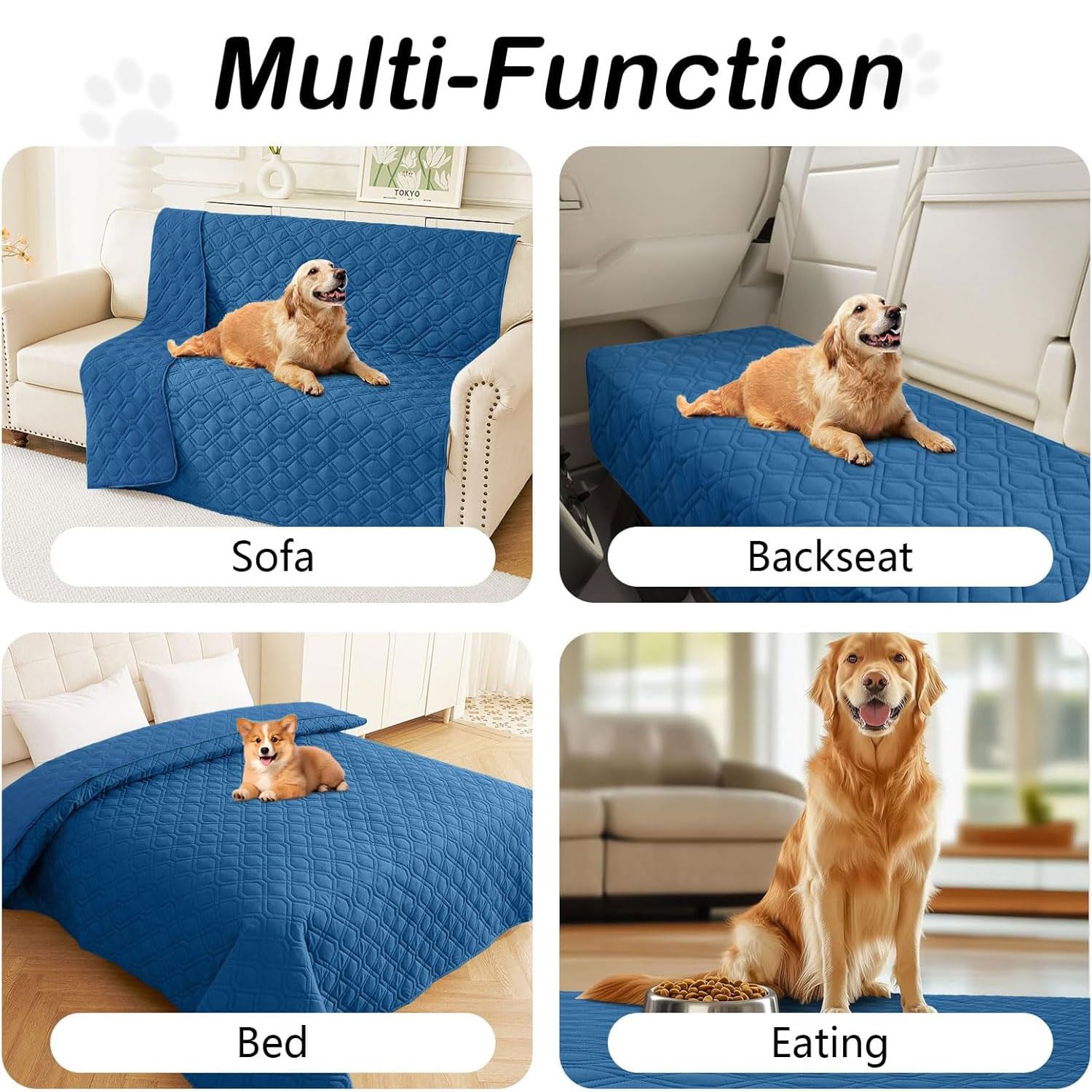 Hyha dog kennel use demonstrates versatile placement during travel or at home.