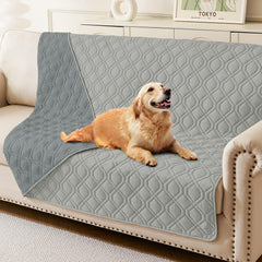 hyha funda impermeable para perros, vista frontal, protege muebles de manchas y humedad.