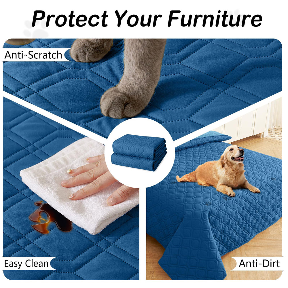 Hyha furniture-protector pet blanket keeps sofas fresh from hair and muddy paws.