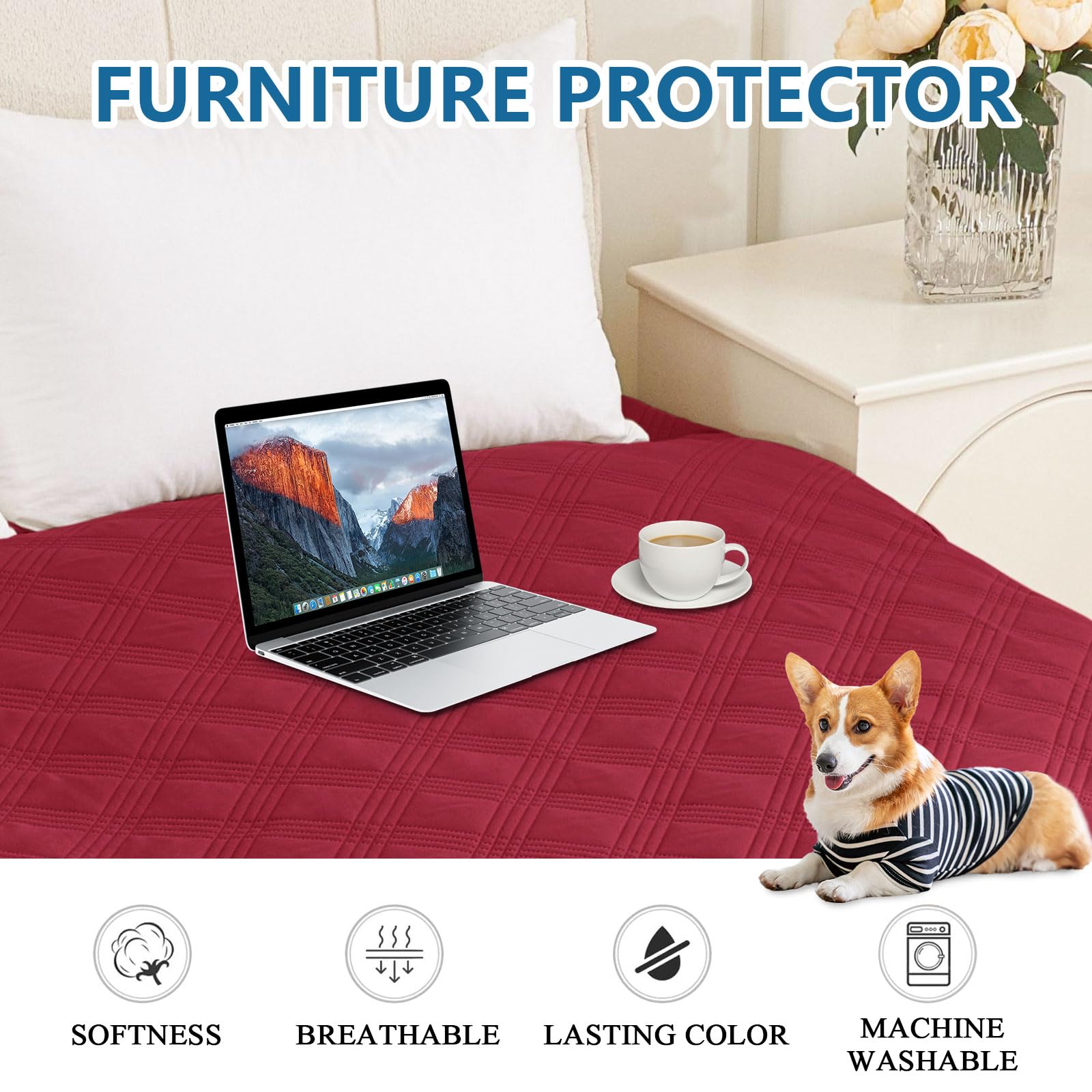 hyha machine washable dog blanket for simple maintenance.