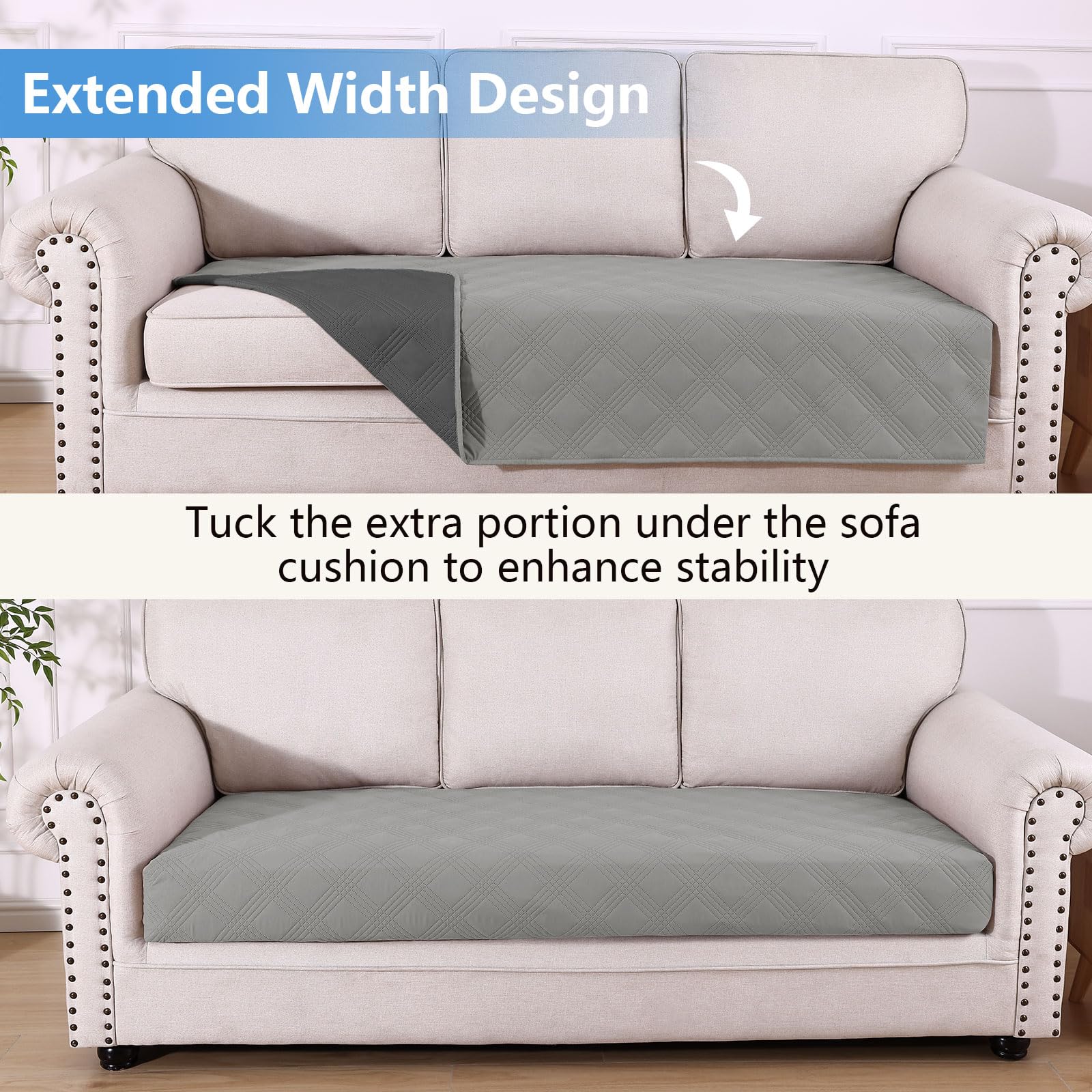 hyha reversible dog blanket grey and dark grey offers two room looks