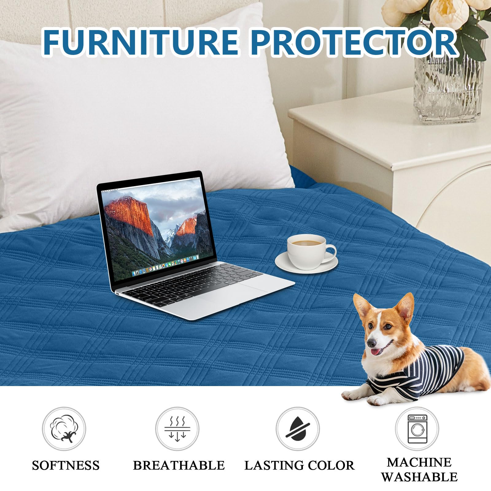 hyha soft microfiber blanket feels cozy under paws and perfect for pets.