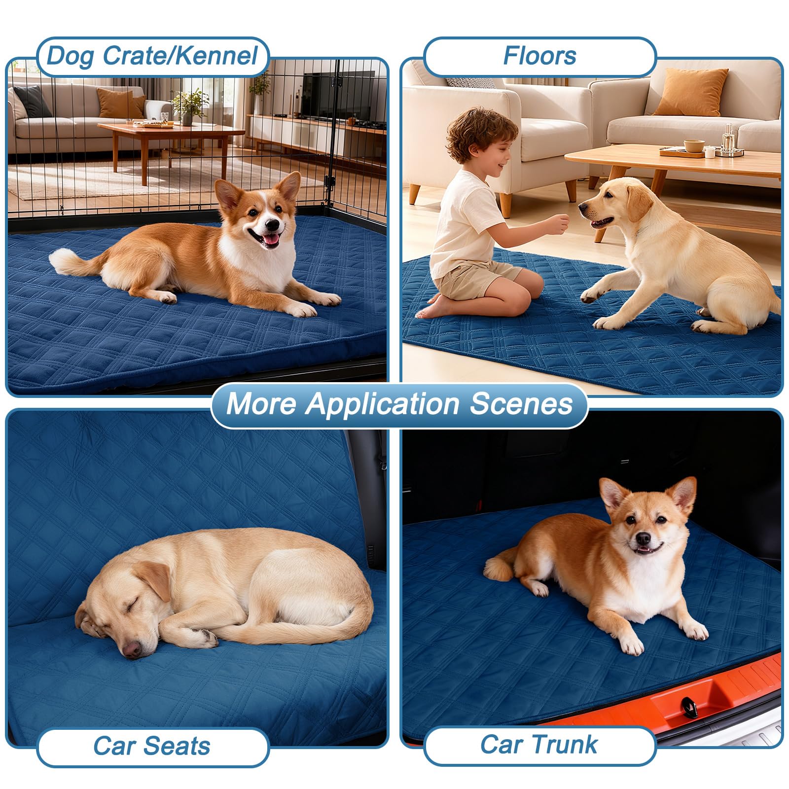 hyha travel-ready dog blanket compact for trips