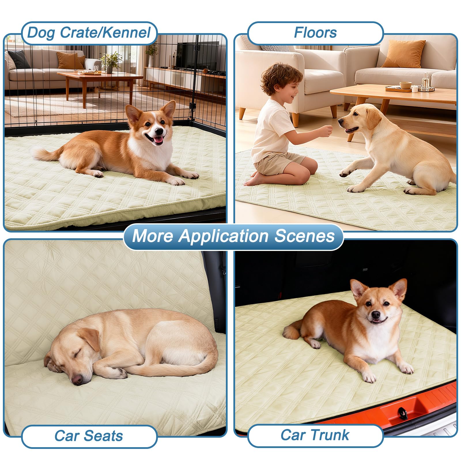 hyha travel-friendly pet blanket ideal for cars and outings.