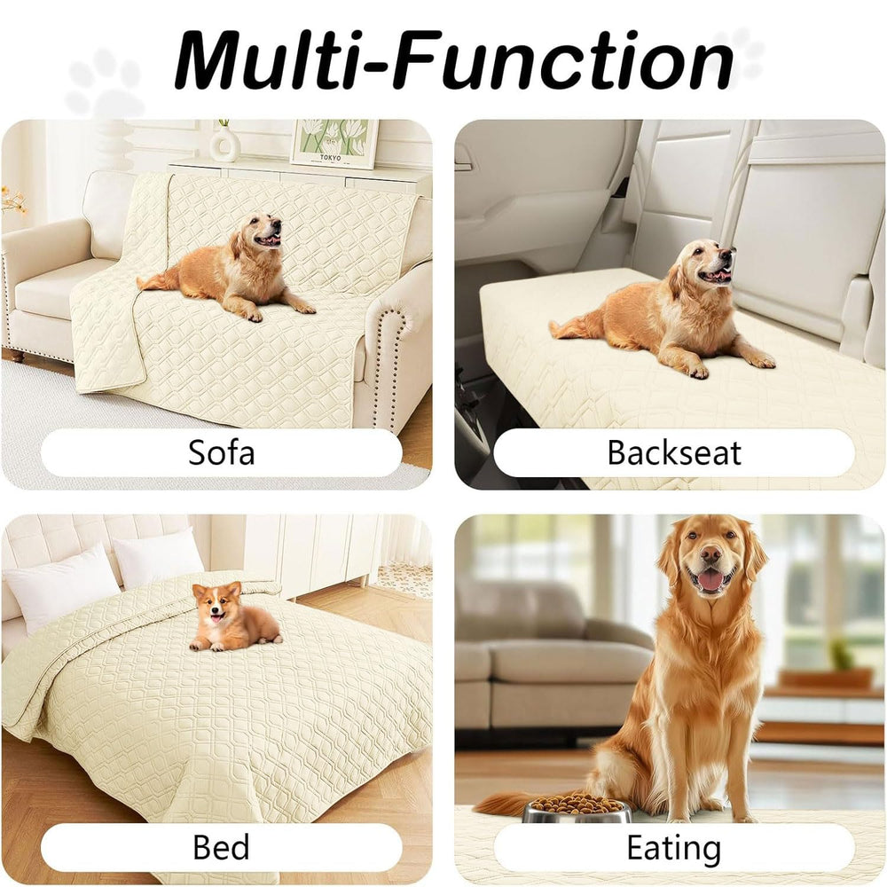 hyha bed blanket doubles as a kennel cover during restful naps