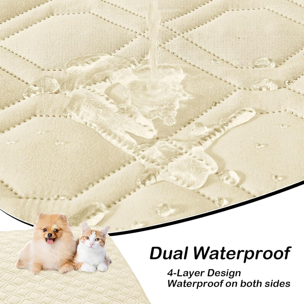 Hyha dog bed blanket double-sided color shows adaptable style matching decor and extending product life.
