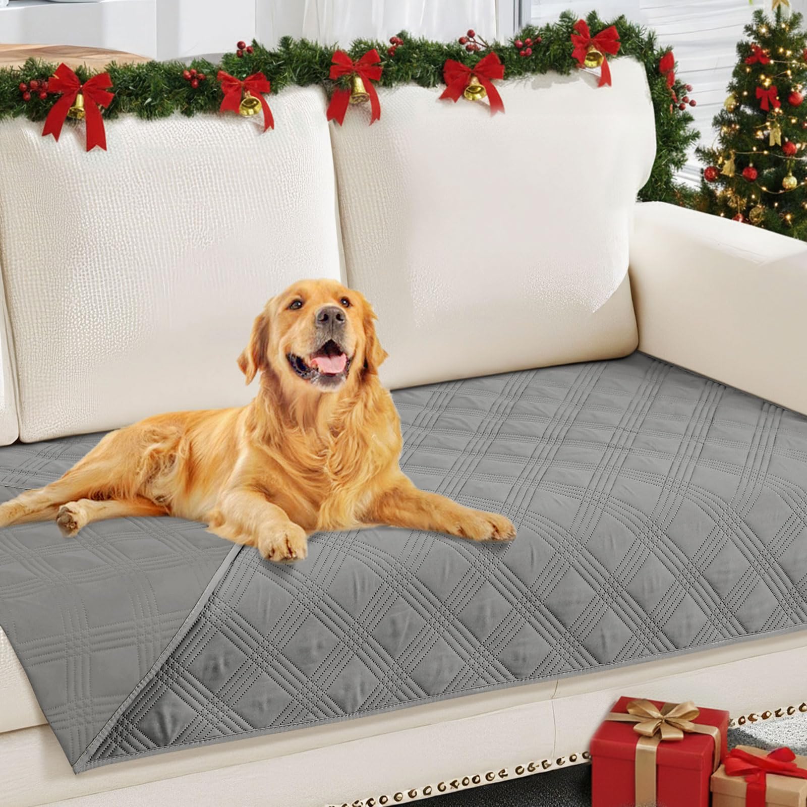 hyha waterproof dog blanket 30x70 keeps furniture dry and protected from spills.