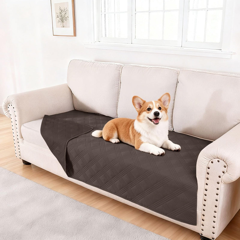 Hyha waterproof dog blanket close-up of coated surface for spill defense